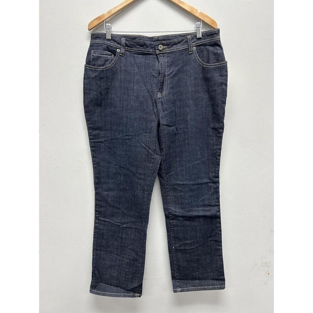 Laura Ashley Dark Wash Denim Pants